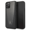 Mercedes-Benz quilted and smooth carboon for iPhone 11 pro-max