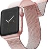 X-Doria Mesh Band For Apple Watch 44&42mm Rose Gold