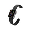 X-Doria Apple Watch Hybrid Leather Band–Black 42mm/44mm